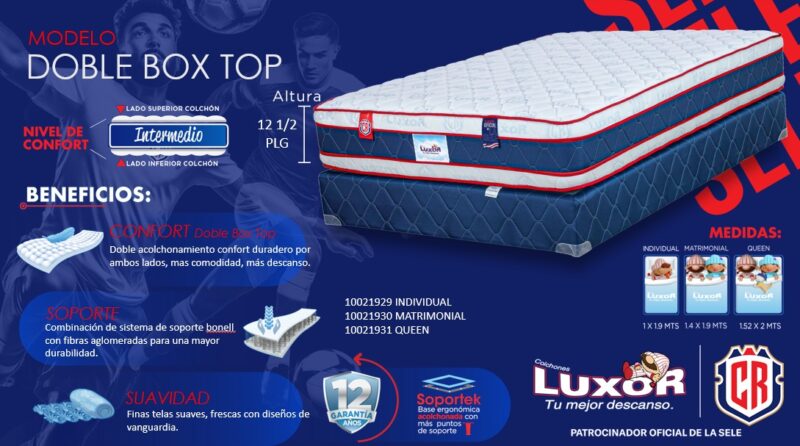 Colchón Luxor Edicion Especial (Sele) - Imagen 2